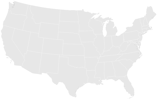 Map of the United States